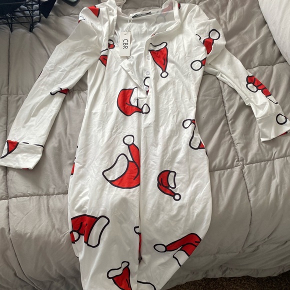 Sexy Christmas onesie PJ’s - Picture 1 of 3